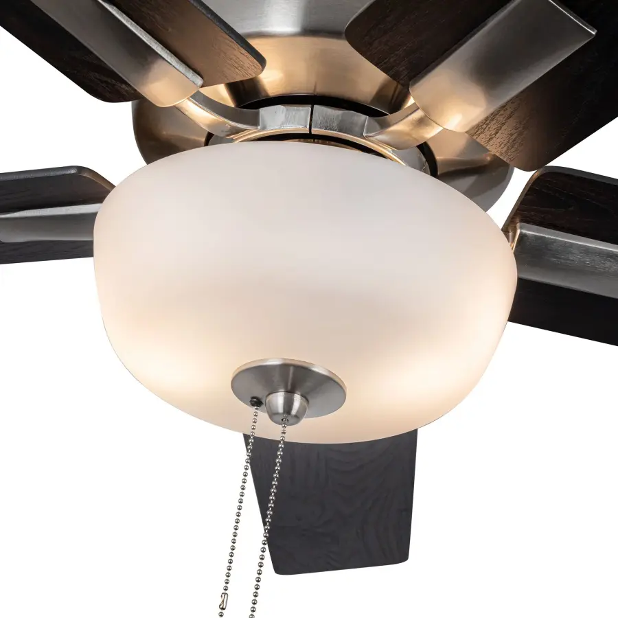 Versatile Modern Fan with Integrated LED and Reversible Blades - Image 9