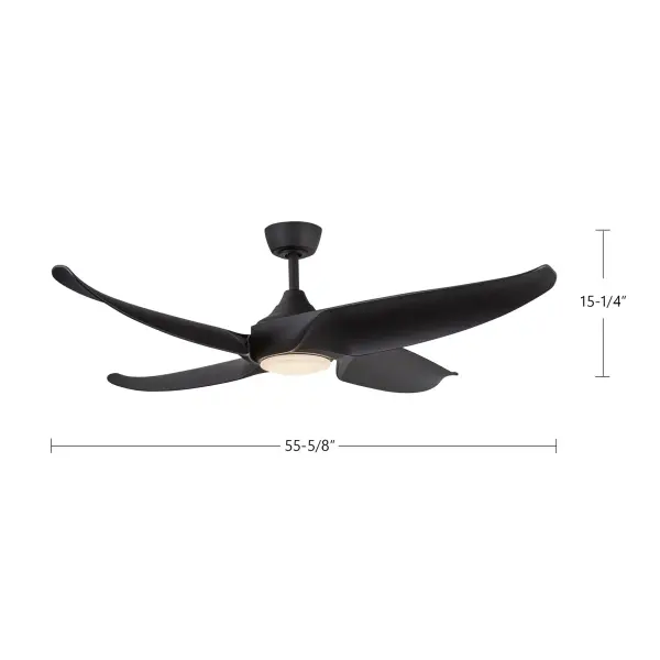 Coronado 56-Inch Ceiling Fan with Light - Image 17
