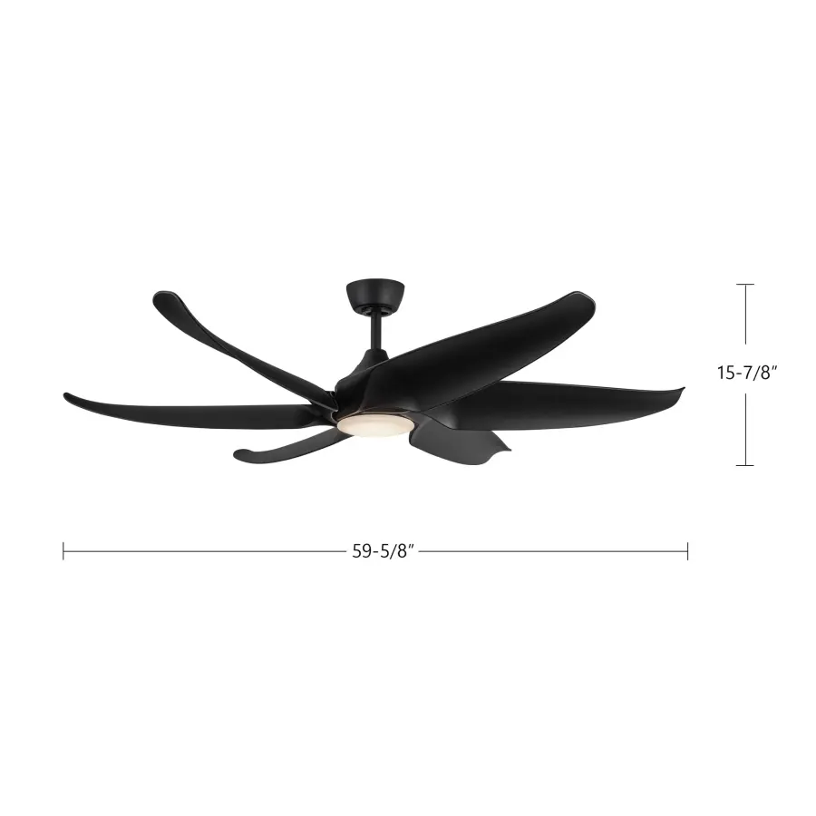 Coronado 60-Inch Ceiling Fan with Light - Image 17