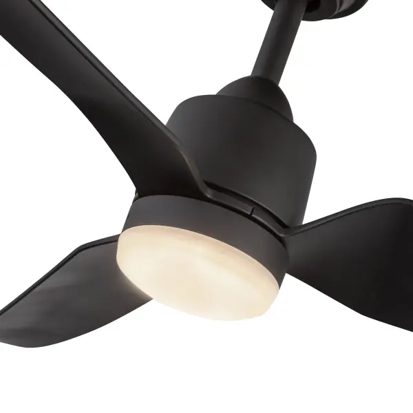 Hugo 52-Inch Exterior Ceiling Fan in Matte Black - Image 18