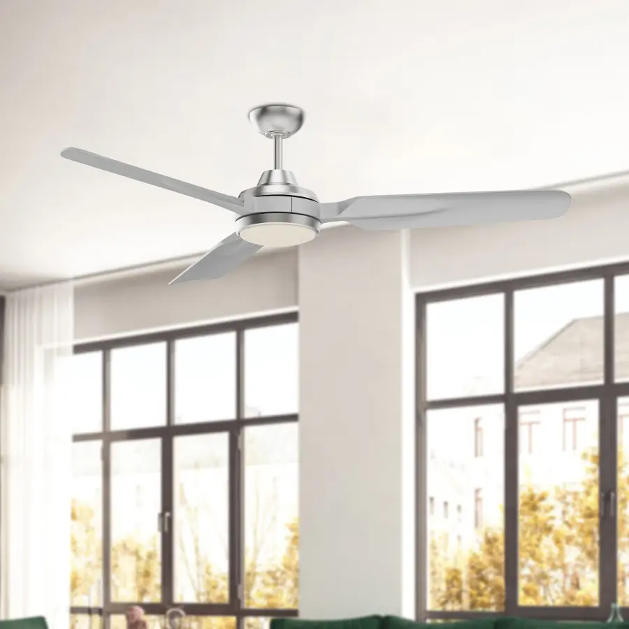 Fremont 60-Inch Ceiling Fan with LED Light - Image 4