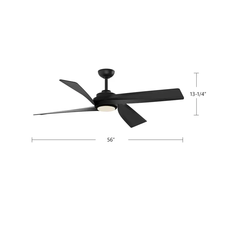 Horizon 56-Inch Ceiling Fan with LED Light - Image 20
