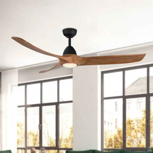 Baylor 60-Inch Ceiling Fan with LED Light - Image 4