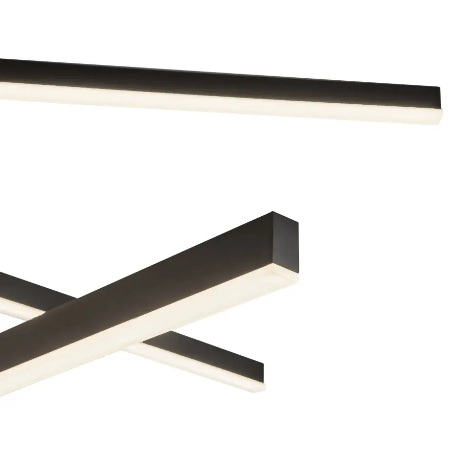Sculptural Linear Chandelier with Customizable Configuration - Image 15