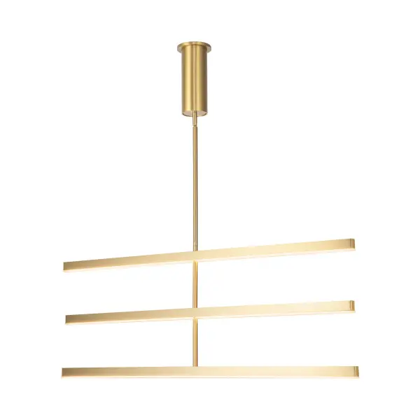 Sculptural Linear Chandelier with Customizable Configuration - Image 19