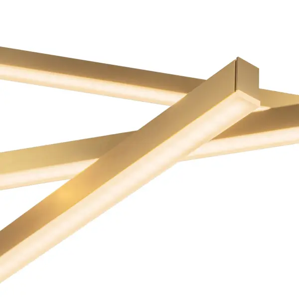 Sculptural Linear Chandelier with Customizable Configuration - Image 20