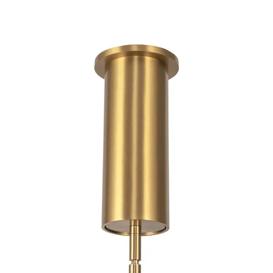 Sculptural Linear Chandelier with Customizable Configuration - Image 22