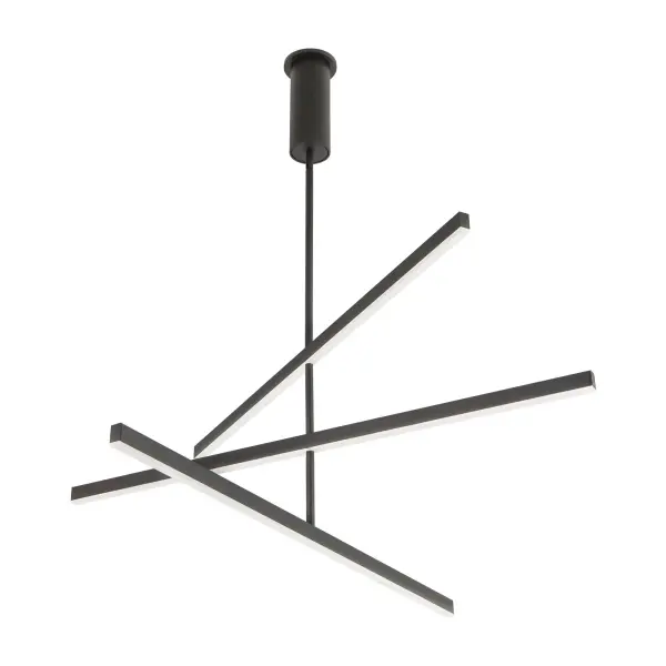 Sculptural Linear Chandelier with Customizable Configuration - Image 26