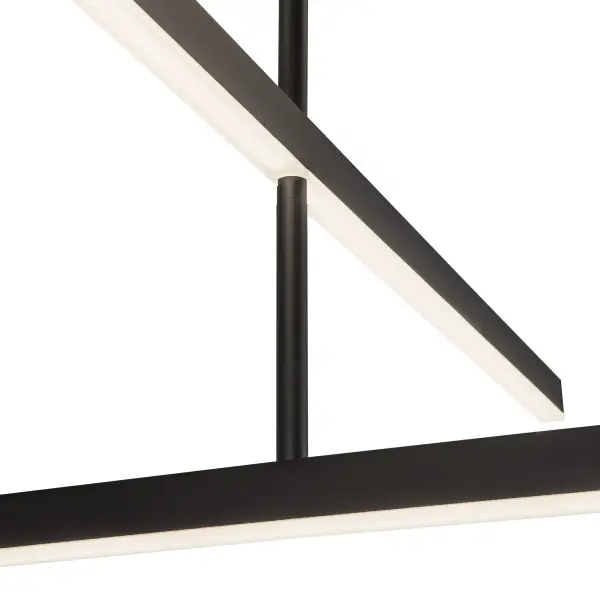 Sculptural Linear Chandelier with Customizable Configuration - Image 29