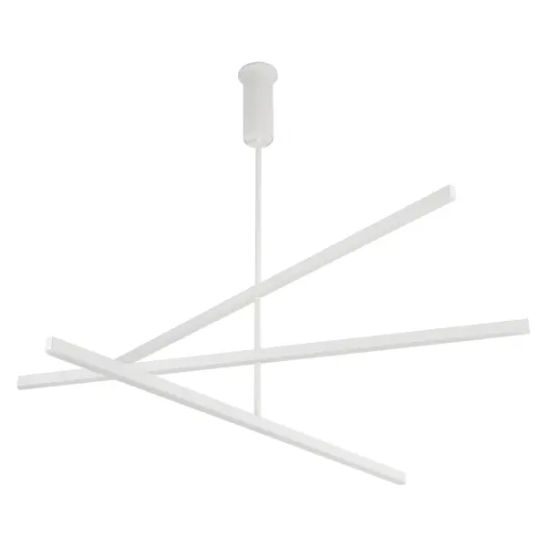 Sculptural Linear Chandelier with Customizable Configuration - Image 14