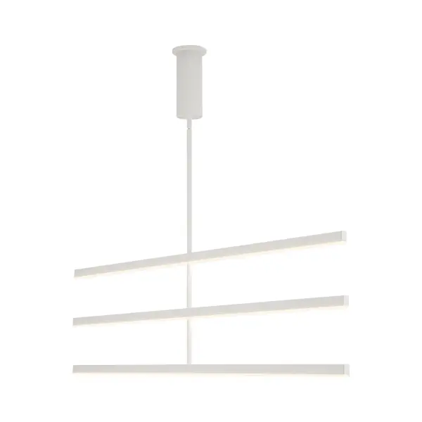Sculptural Linear Chandelier with Customizable Configuration - Image 15