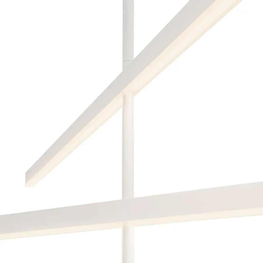 Sculptural Linear Chandelier with Customizable Configuration - Image 17