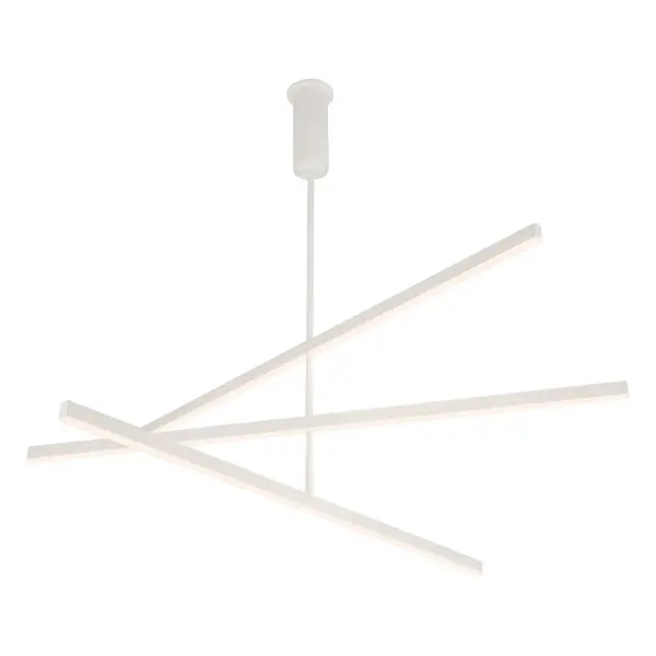 Sculptural Linear Chandelier with Customizable Configuration - Image 20