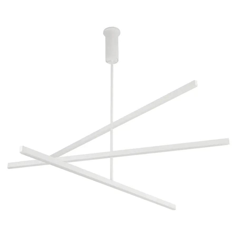 Sculptural Linear Chandelier with Customizable Configuration - Image 21