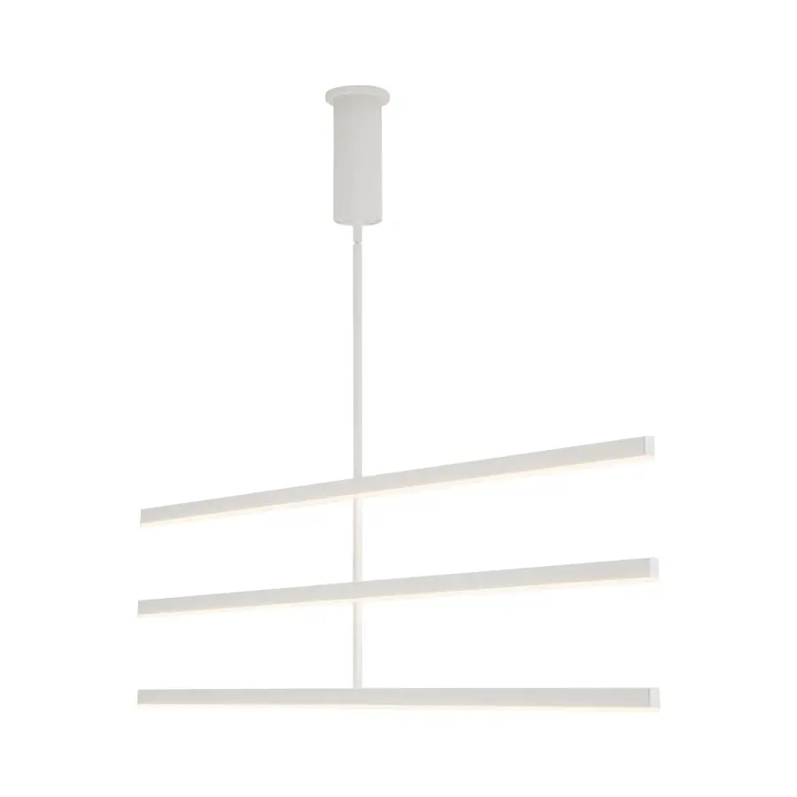 Sculptural Linear Chandelier with Customizable Configuration - Image 22