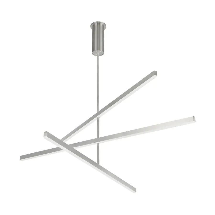 Sculptural Linear Chandelier with Customizable Configuration - Image 6