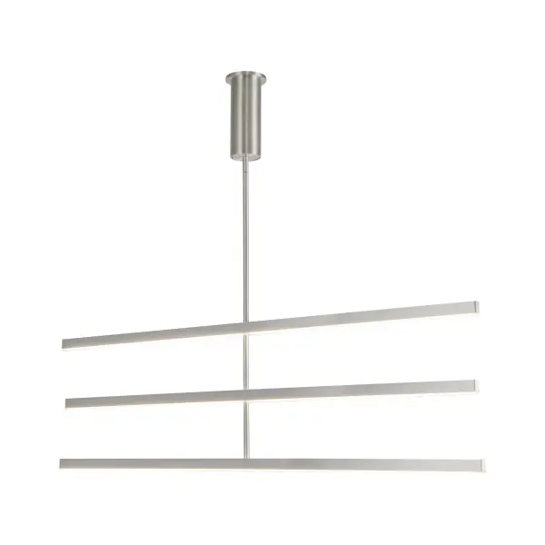 Sculptural Linear Chandelier with Customizable Configuration - Image 7