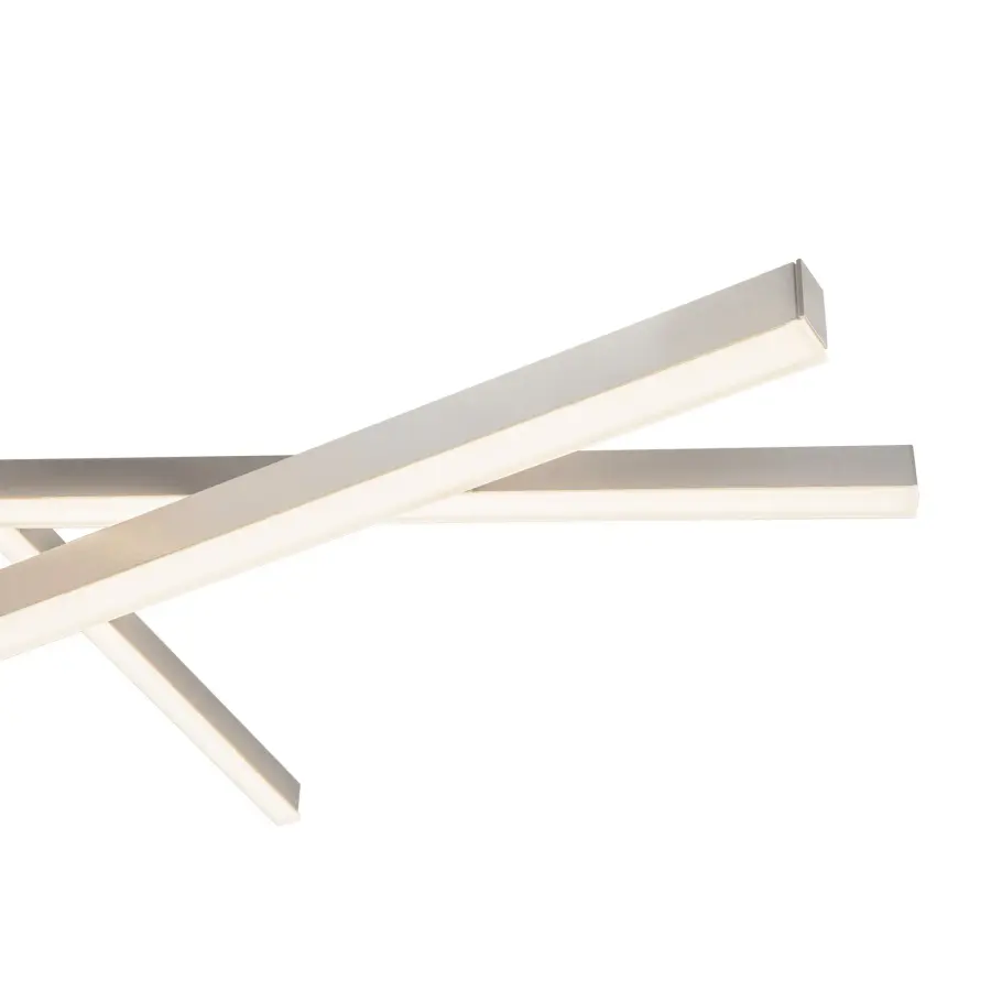 Sculptural Linear Chandelier with Customizable Configuration - Image 8