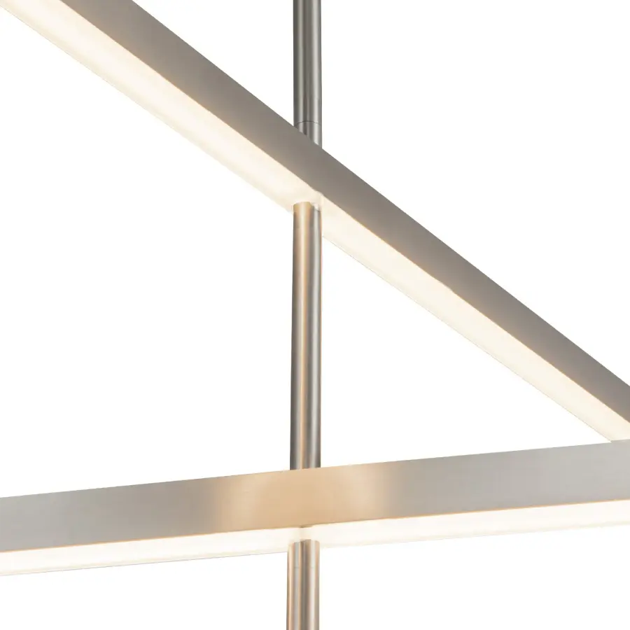Sculptural Linear Chandelier with Customizable Configuration - Image 10