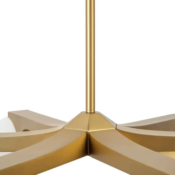Briar 37-Inch Chandelier in Teak - Image 11