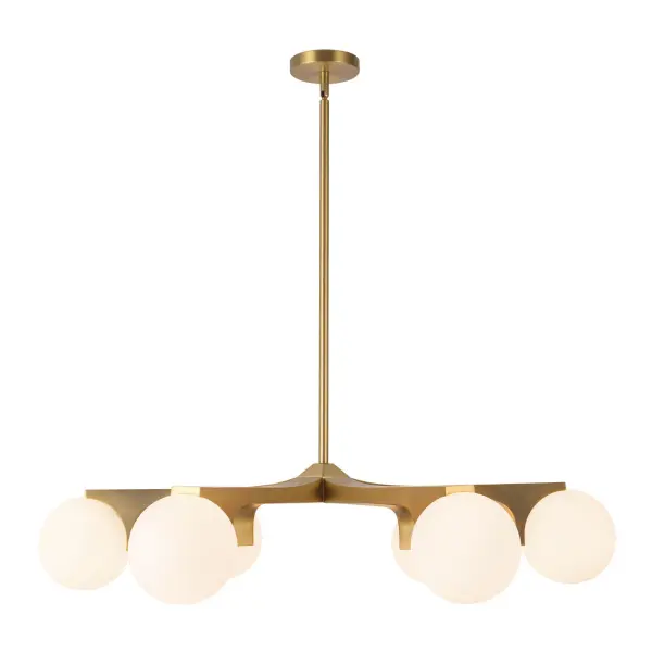 Briar 37-Inch Chandelier in Teak - Image 13