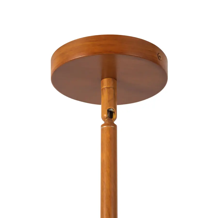 Briar 37-Inch Chandelier in Teak - Image 15