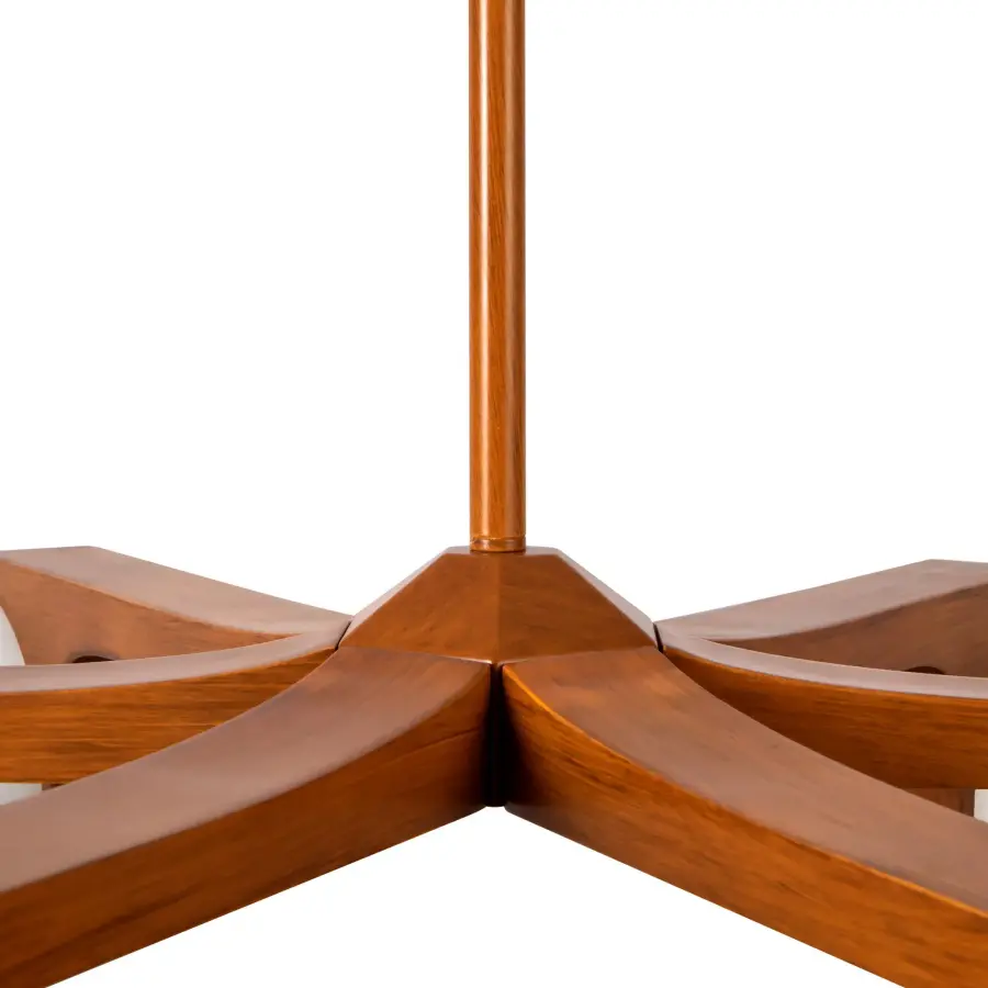 Briar 37-Inch Chandelier in Teak - Image 16