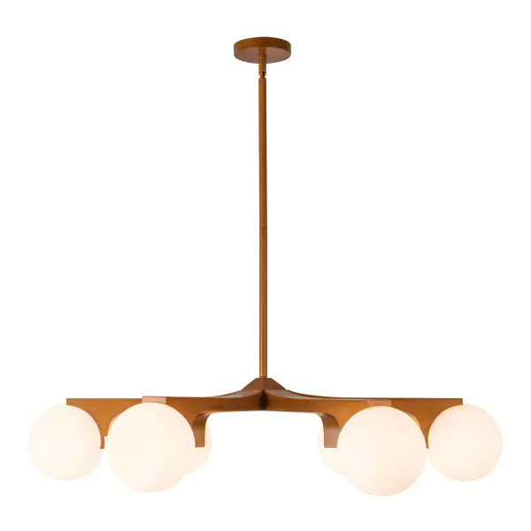 Briar 37-Inch Chandelier in Teak - Image 18