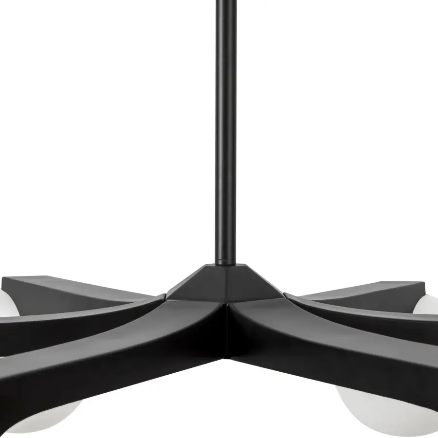 Briar 37-Inch Chandelier in Teak - Image 7