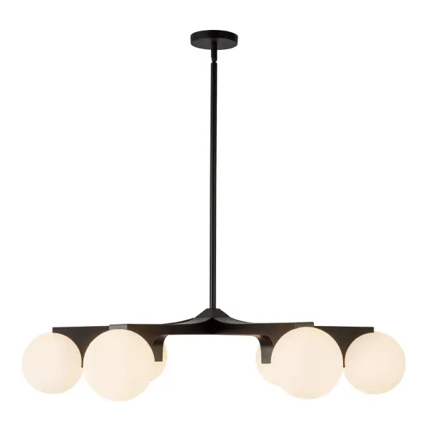 Briar 37-Inch Chandelier in Teak - Image 9
