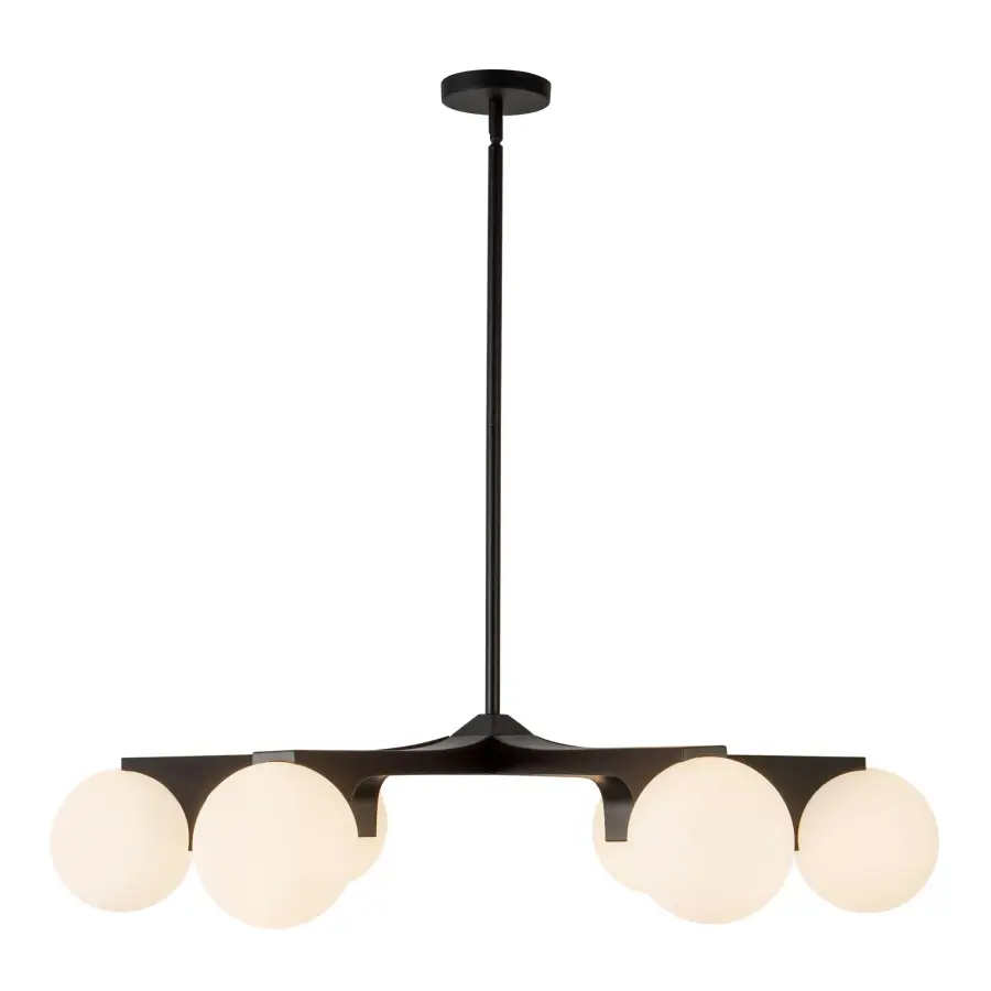 Briar 37-Inch Chandelier in Teak - Image 9