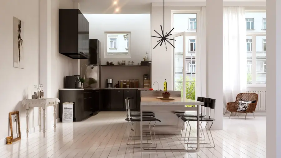 Sculptural Modern Chandelier with Elegant Linear Design - Image 2