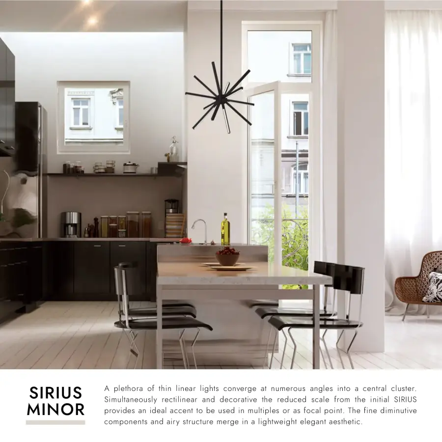 Sculptural Modern Chandelier with Elegant Linear Design - Image 11