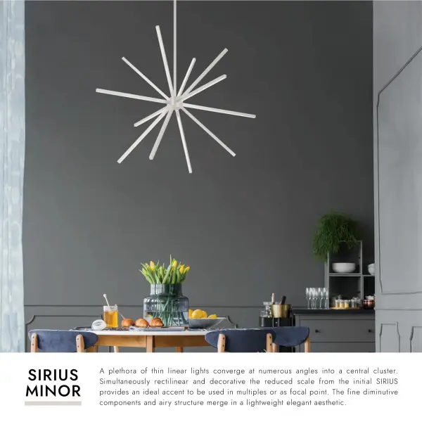 Sculptural Linear Design with Warm LED Glow - Image 11