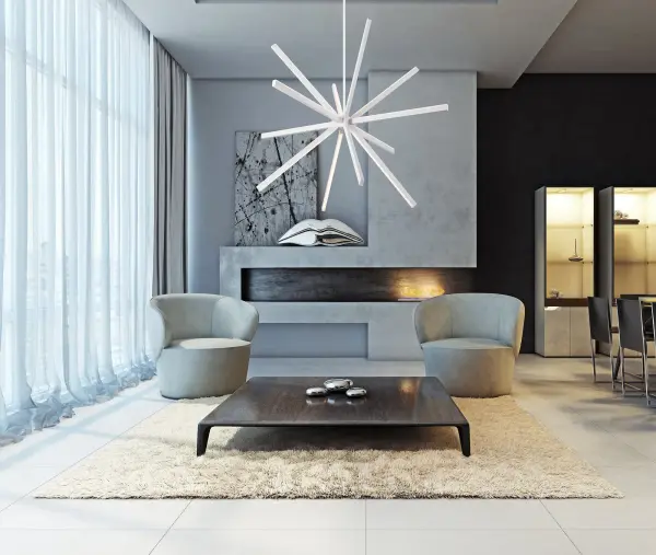 Sirius 48-Inch Starburst Chandelier - Image 4