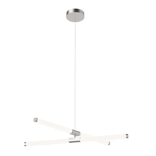 Akari 37-Inch Chandelier in Matte Black - Image 5