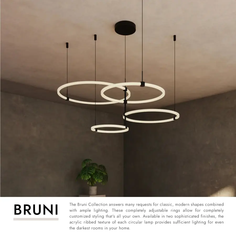 Bruni 55-Inch Chandelier in Brushed Gold - Image 10