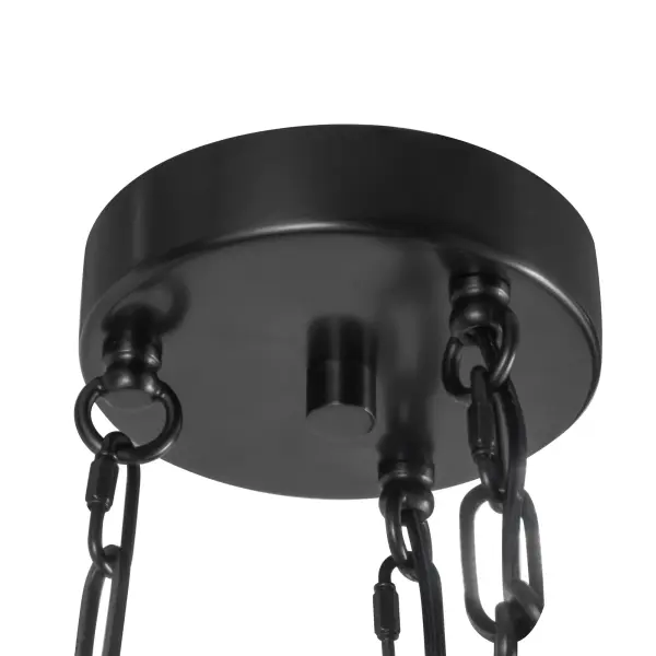 Cortez 25-Inch Chandelier in Aged White - Image 5
