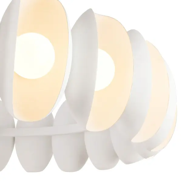 Cortez 37-Inch Chandelier in Aged White - Image 14