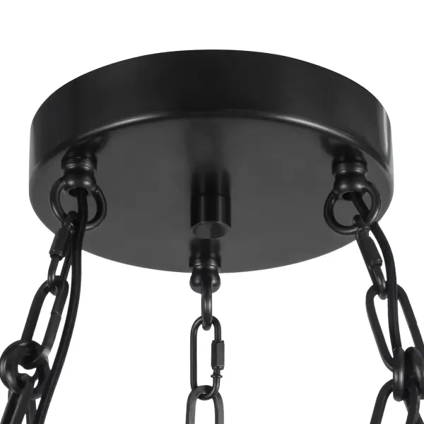 Cortez 37-Inch Chandelier in Aged White - Image 10