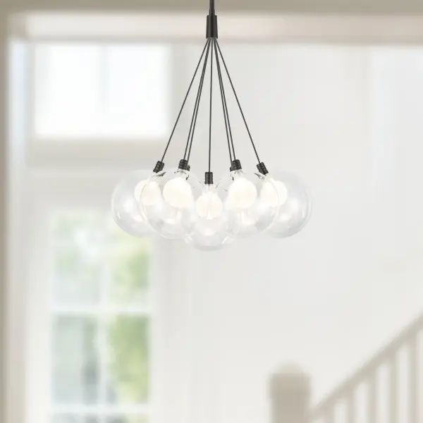 Modern Statement Piece with Integrated LED and Dual Glass Design - Image 7