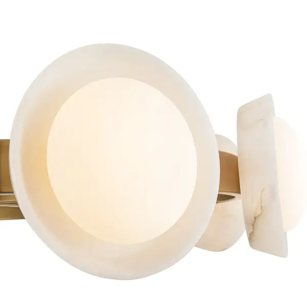Alonso 37-Inch Chandelier in Vintage Brass - Image 13