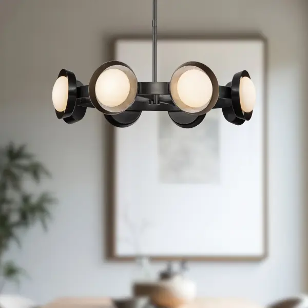 Alonso 37-Inch Chandelier in Vintage Brass - Image 18