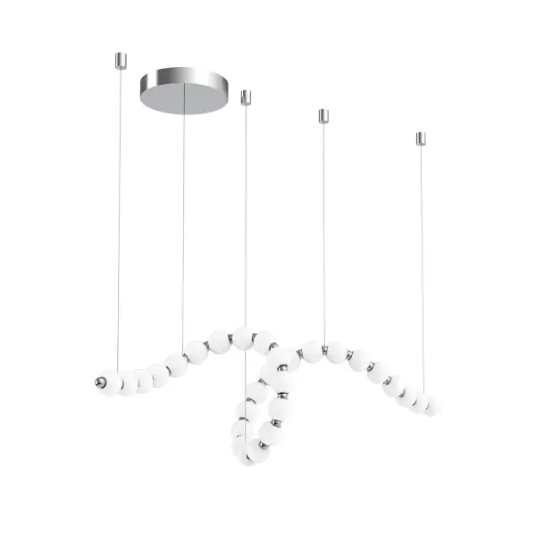Akoya 29-Light Chandelier in Polished Chrome - Image 1