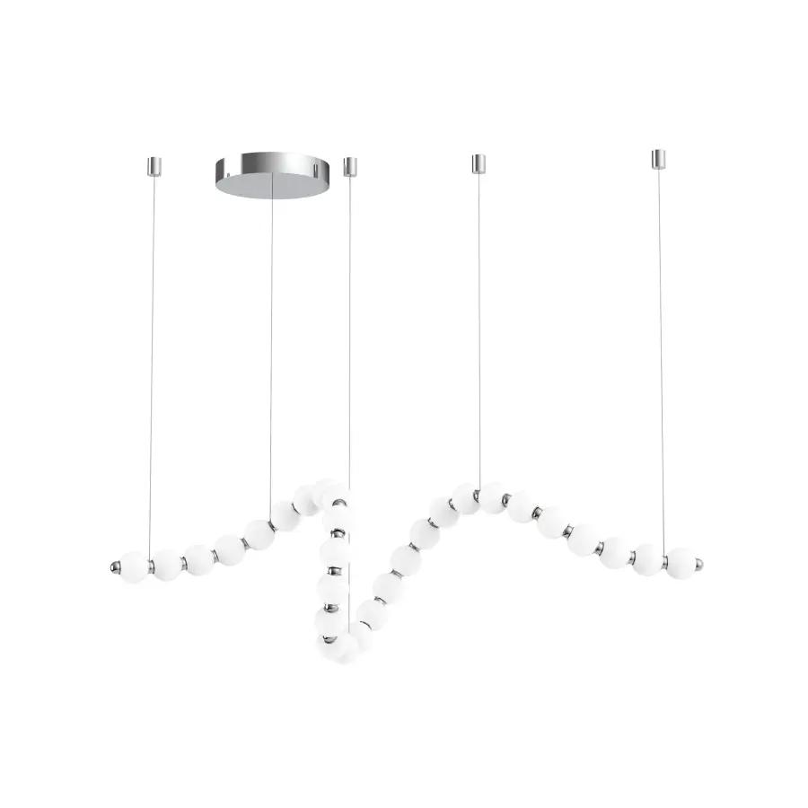 Akoya 29-Light Chandelier in Polished Chrome - Image 3