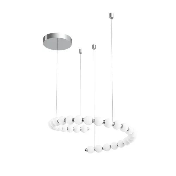 Akoya 29-Light Chandelier in Polished Chrome - Image 4