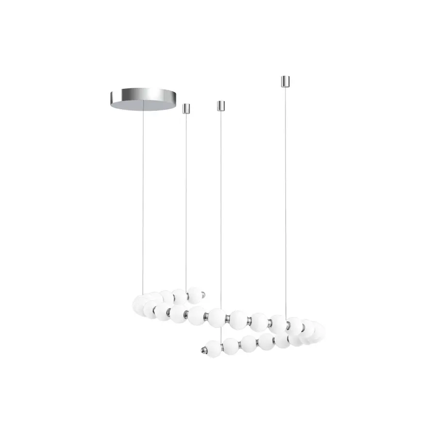 Akoya 29-Light Chandelier in Polished Chrome - Image 5