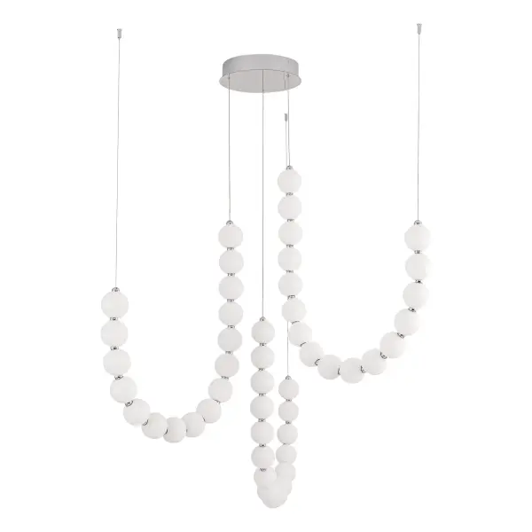 Akoya 54-Inch 3-Head Chandelier - Image 12