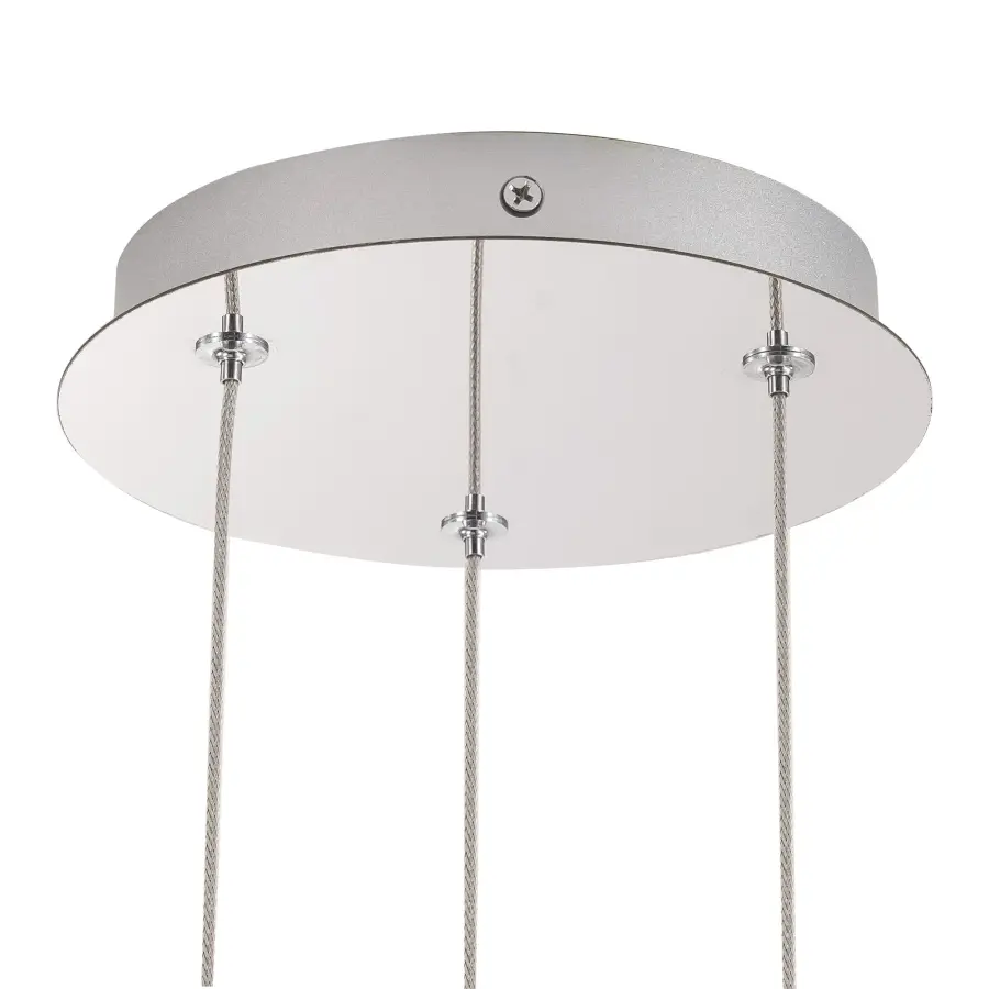 Akoya 54-Inch 3-Head Chandelier - Image 5