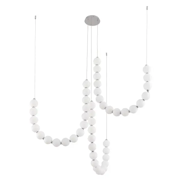 Akoya 54-Inch 3-Head Chandelier - Image 7